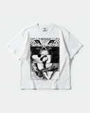 Camiseta Panter Skull Big Front Oversize Basic Blanco