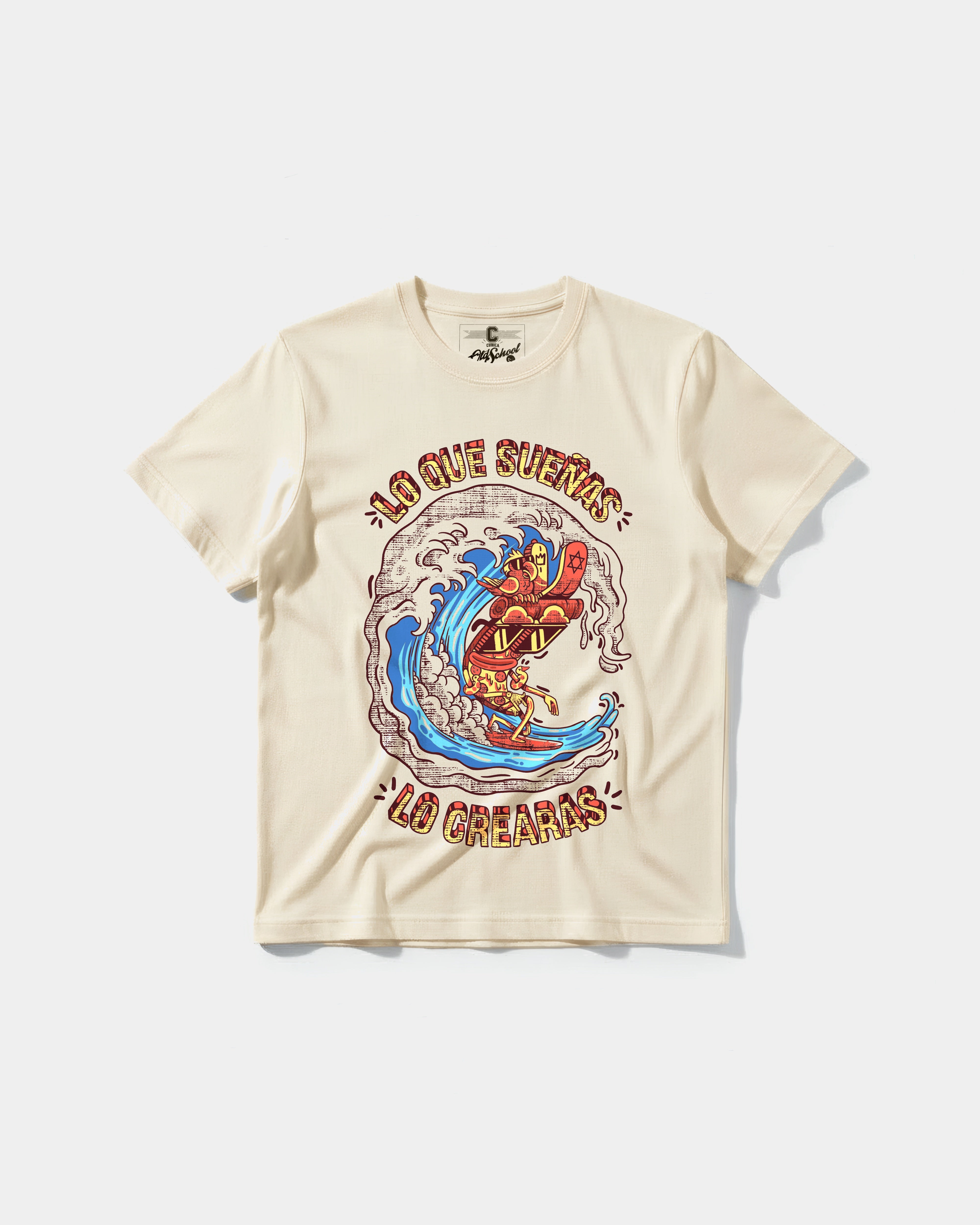 Camiseta Pizza Surf Big Front Regular Basic