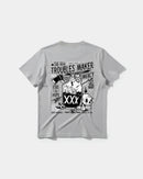 Camiseta Fire And Hope Big Back Regular Basic Gris