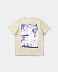 Camiseta Come Con Big Back Regular Basic Beige