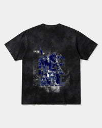 Camiseta Poseidon Big Back Oversize Acid Negro