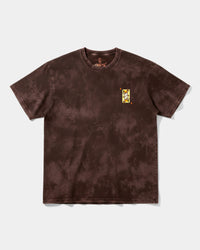 Camiseta King S Cocktail Pocket Front Oversize Acid Marron