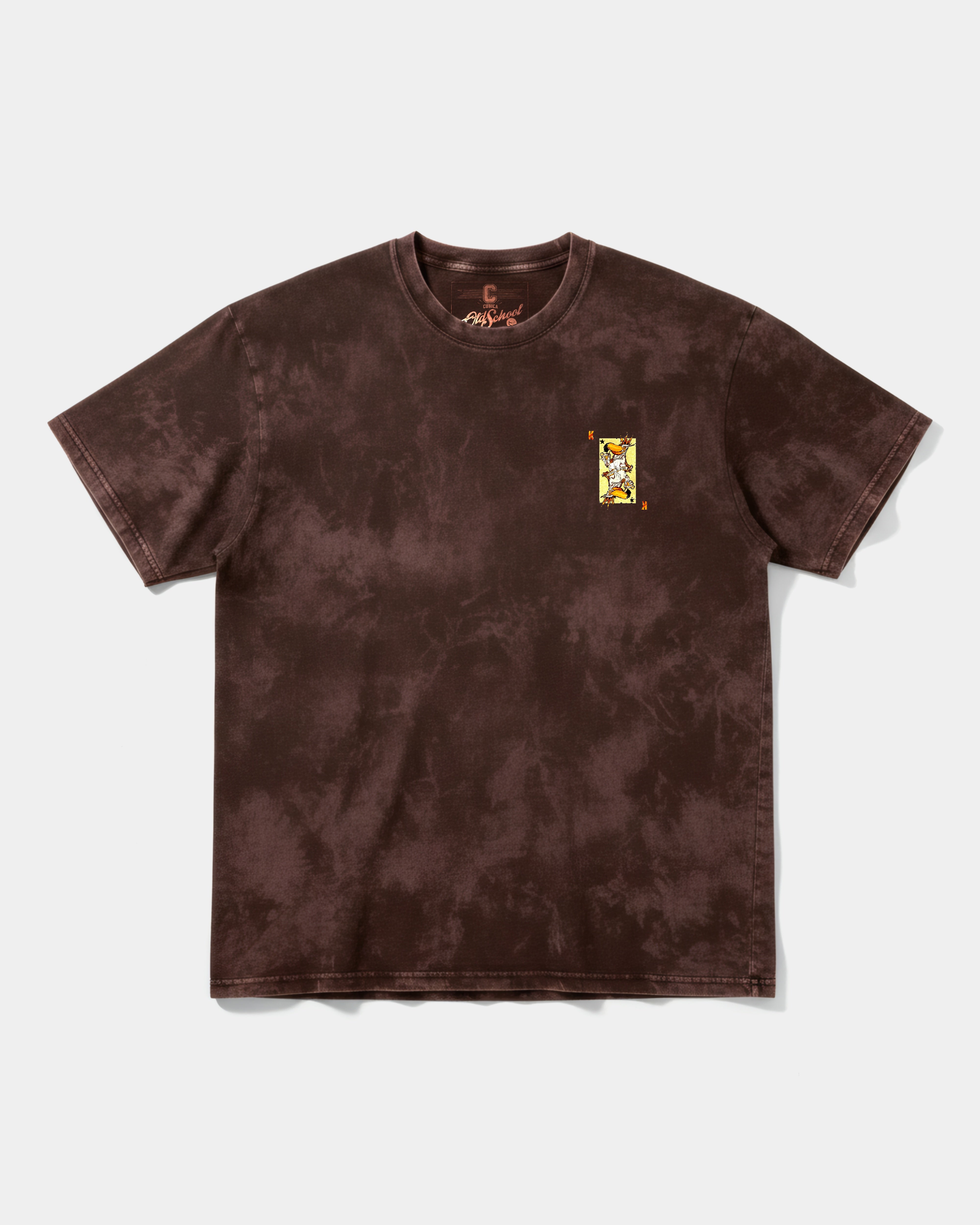 Camiseta King's Cocktail Pocket Front Oversize Acid