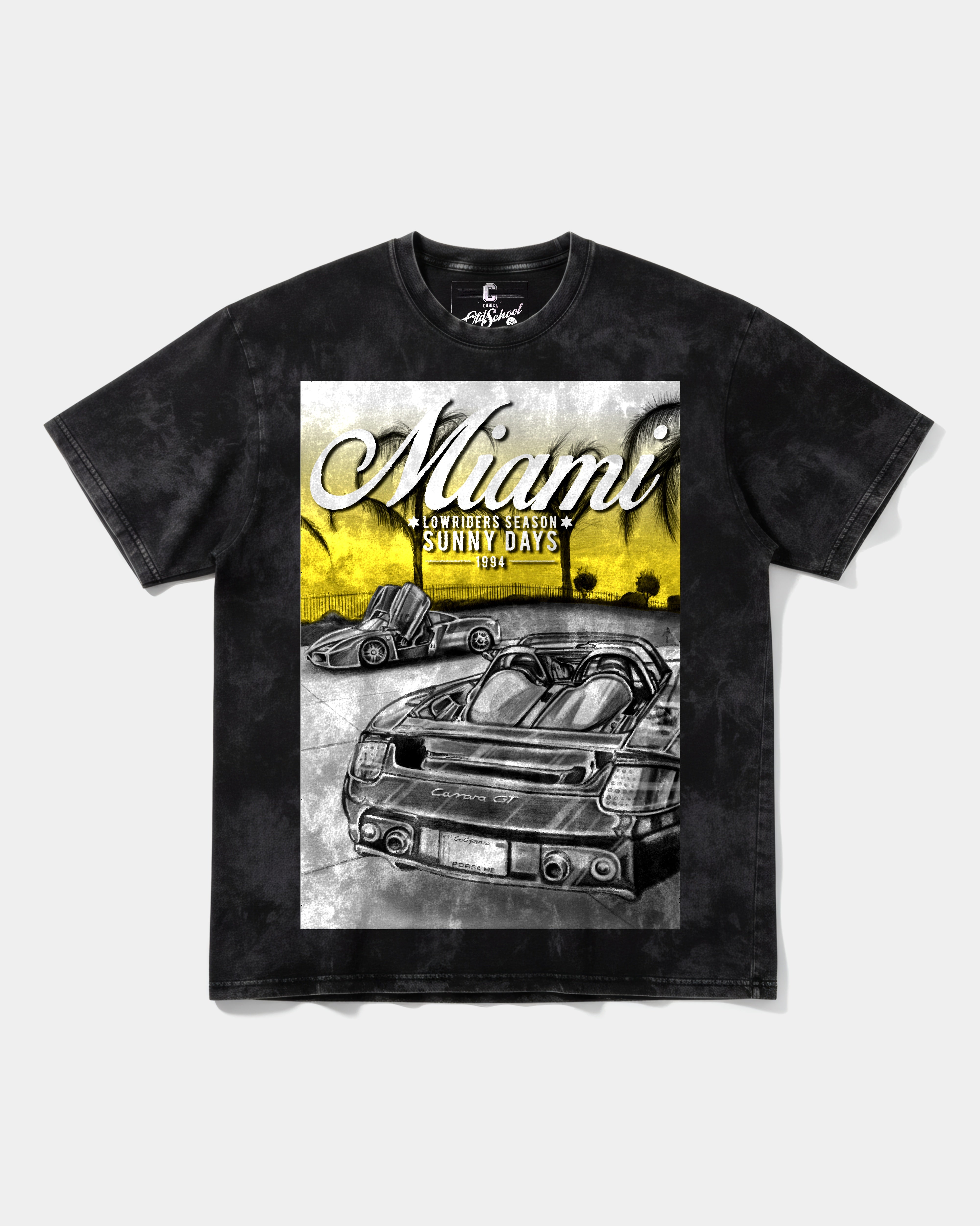 Camiseta Miami 1994 Big Front Oversize Acid