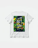 Camiseta Let S Get Away Big Back Regular Basic Blanco
