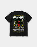 Camiseta Rock And Lover Big Back Regular Basic Negro