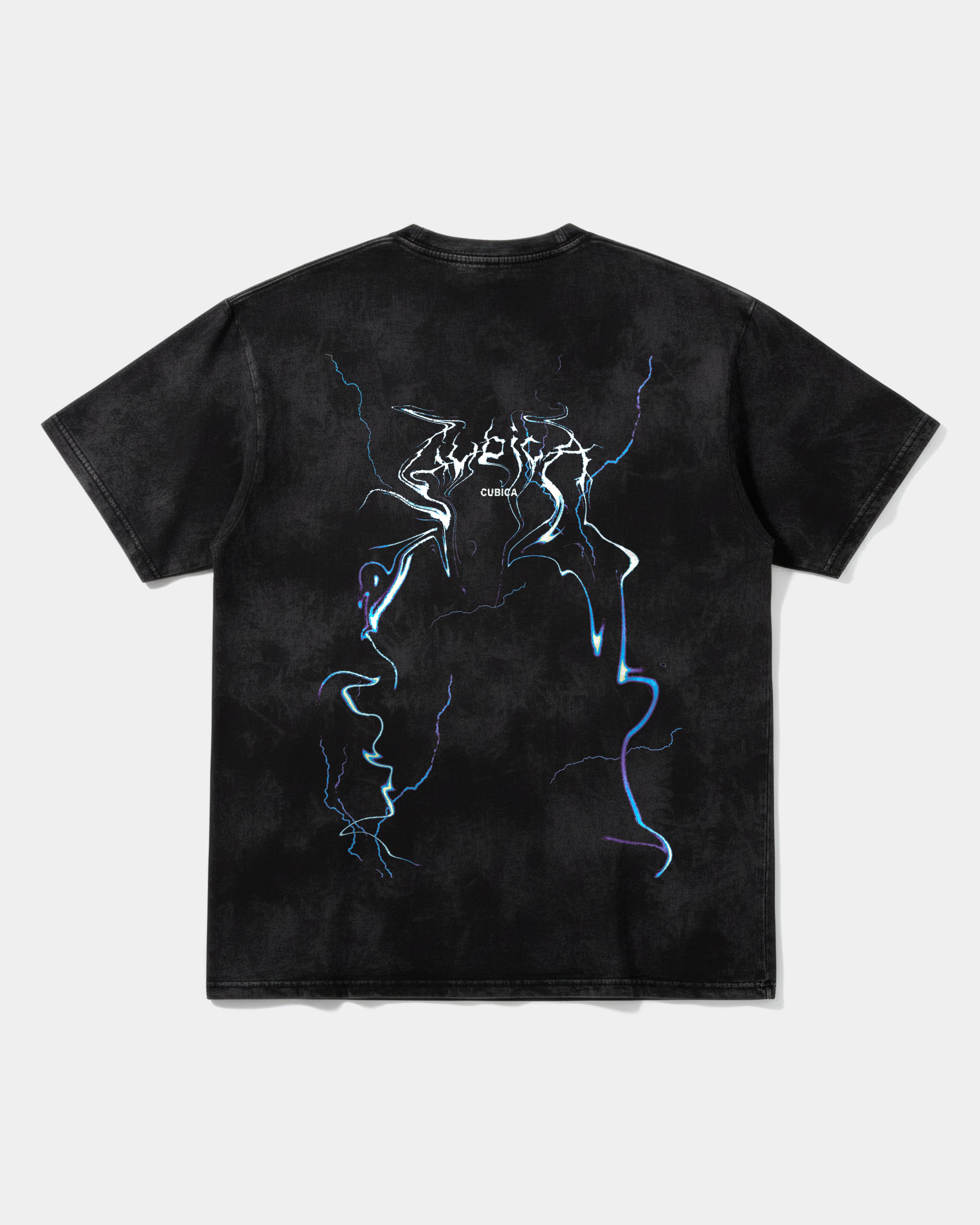Camiseta Cubirayo Big Back Oversize Acid
