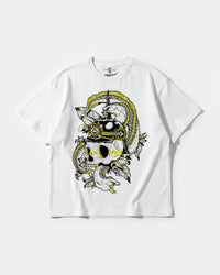 Camiseta Sea Soldier Big Front Oversize Basic Blanco