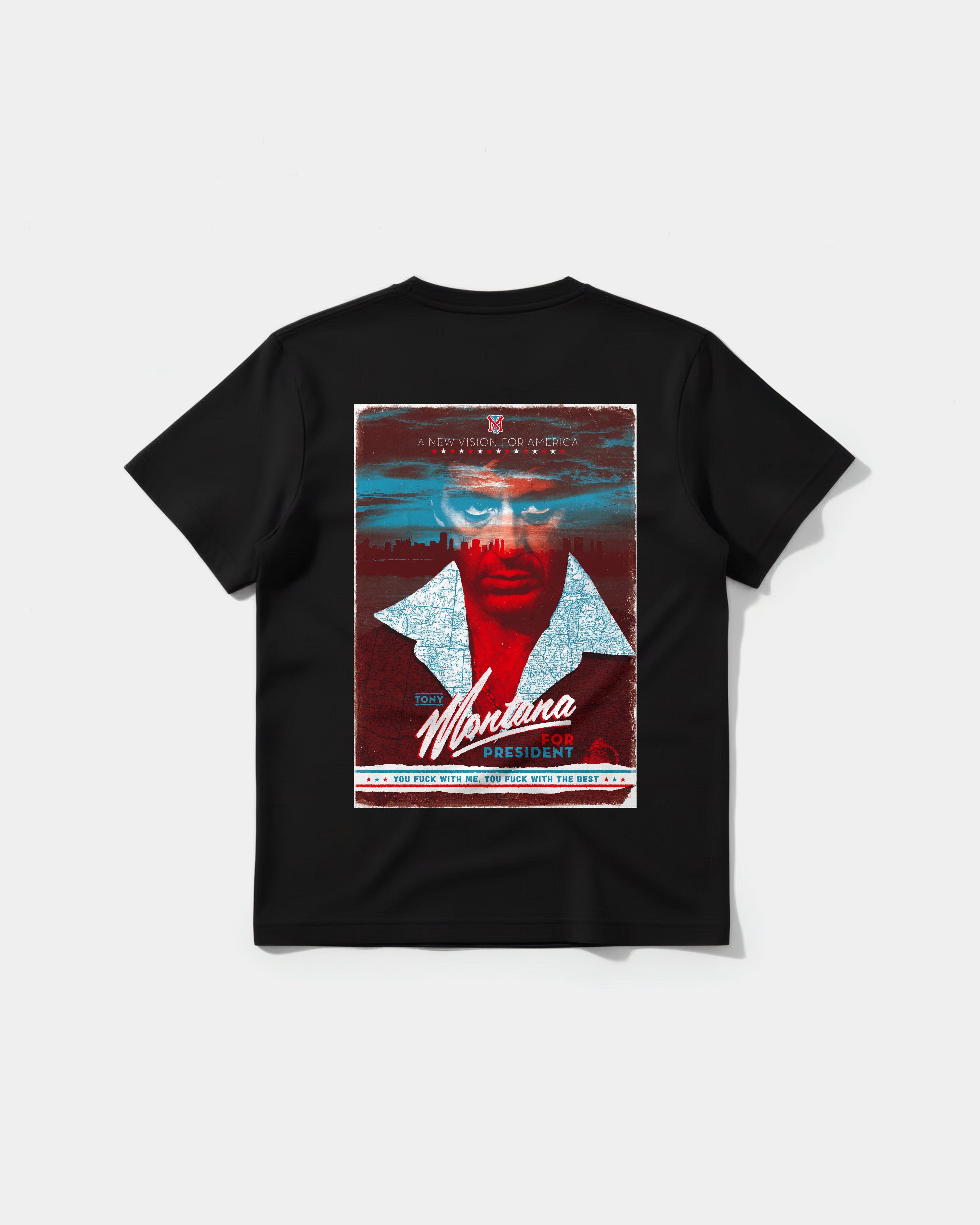 Camiseta Tony Montana Big Back Regular Basic