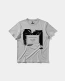 Camiseta Freedom Of Choice Big Front Regular Basic Gris