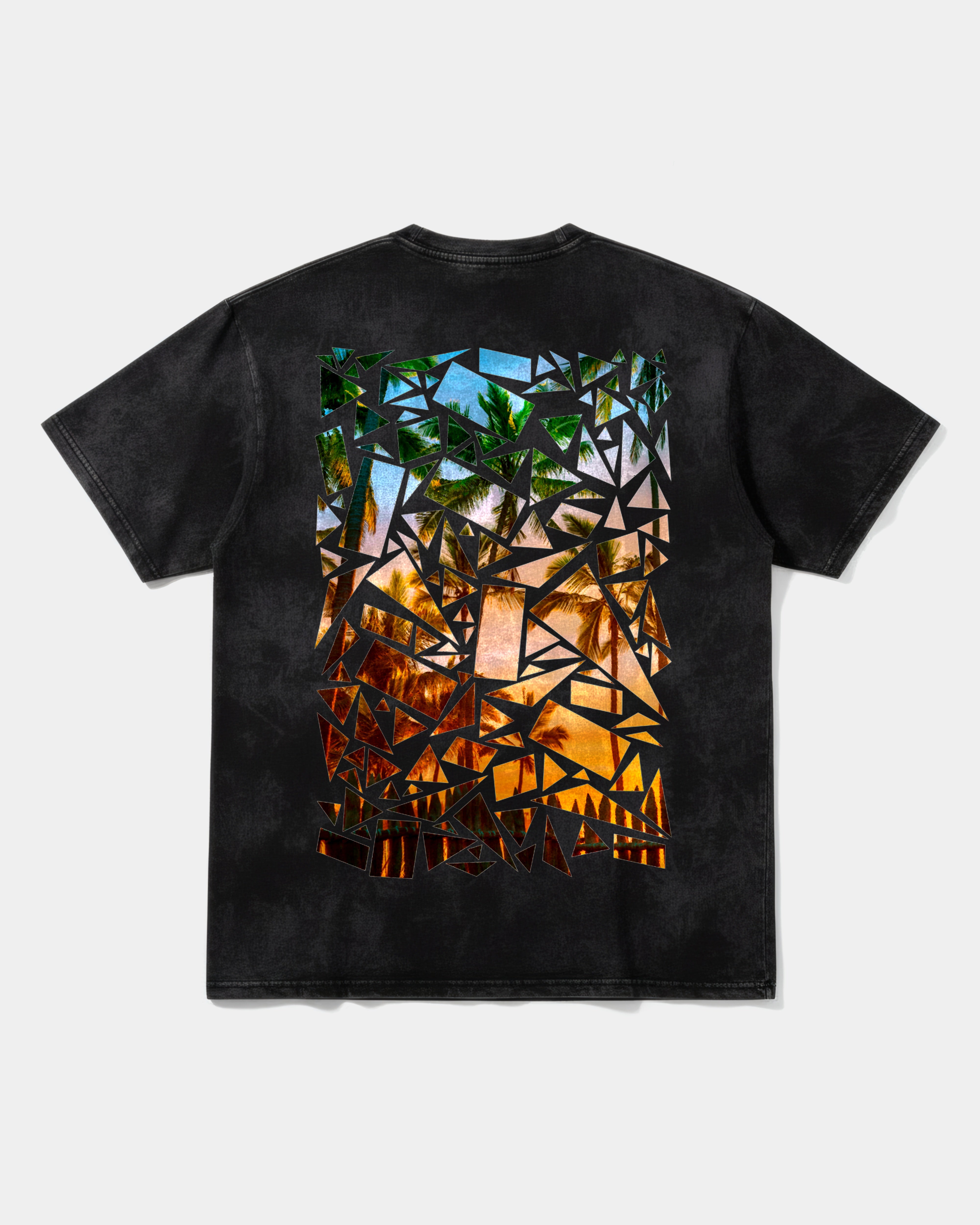 Camiseta Crystal Beach Big Back Oversize Acid