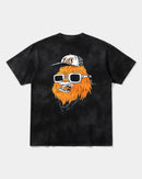 Camiseta Chewie Hippie Big Back Oversize Acid Negro