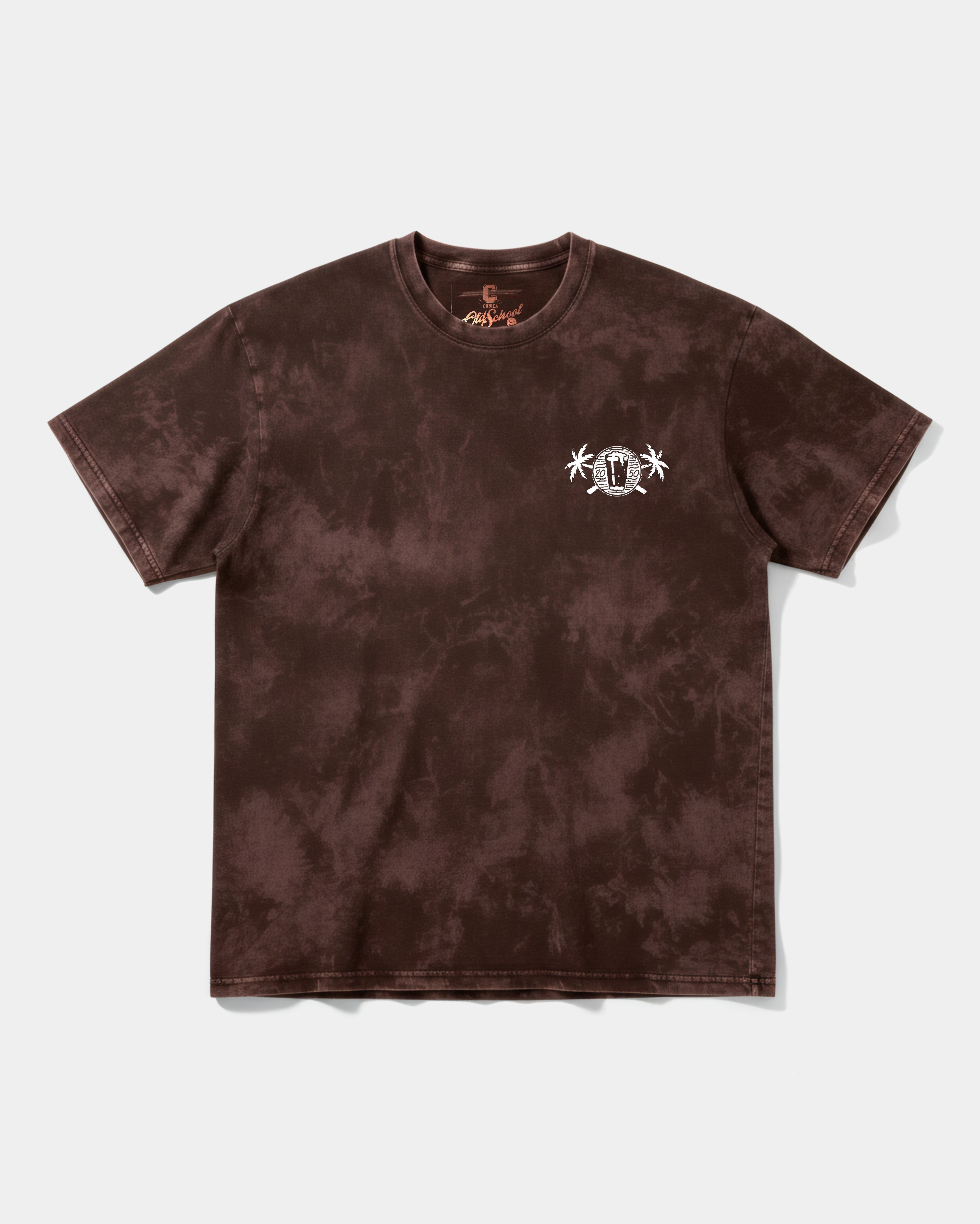 Camiseta Fresh Drink Pocket Front Oversize Acid
