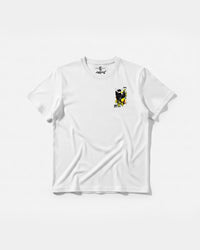 Camiseta Tucan Pocket Front Regular Basic Blanco