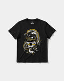 Camiseta Sea Soldier Big Front Regular Basic Negro