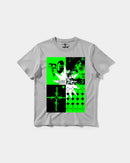 Camiseta Future Noise Big Front Regular Basic Gris