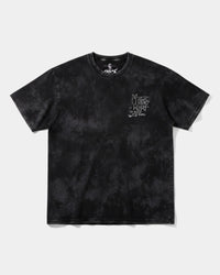 Camiseta Motor Heart White Pocket Front Oversize Acid Negro