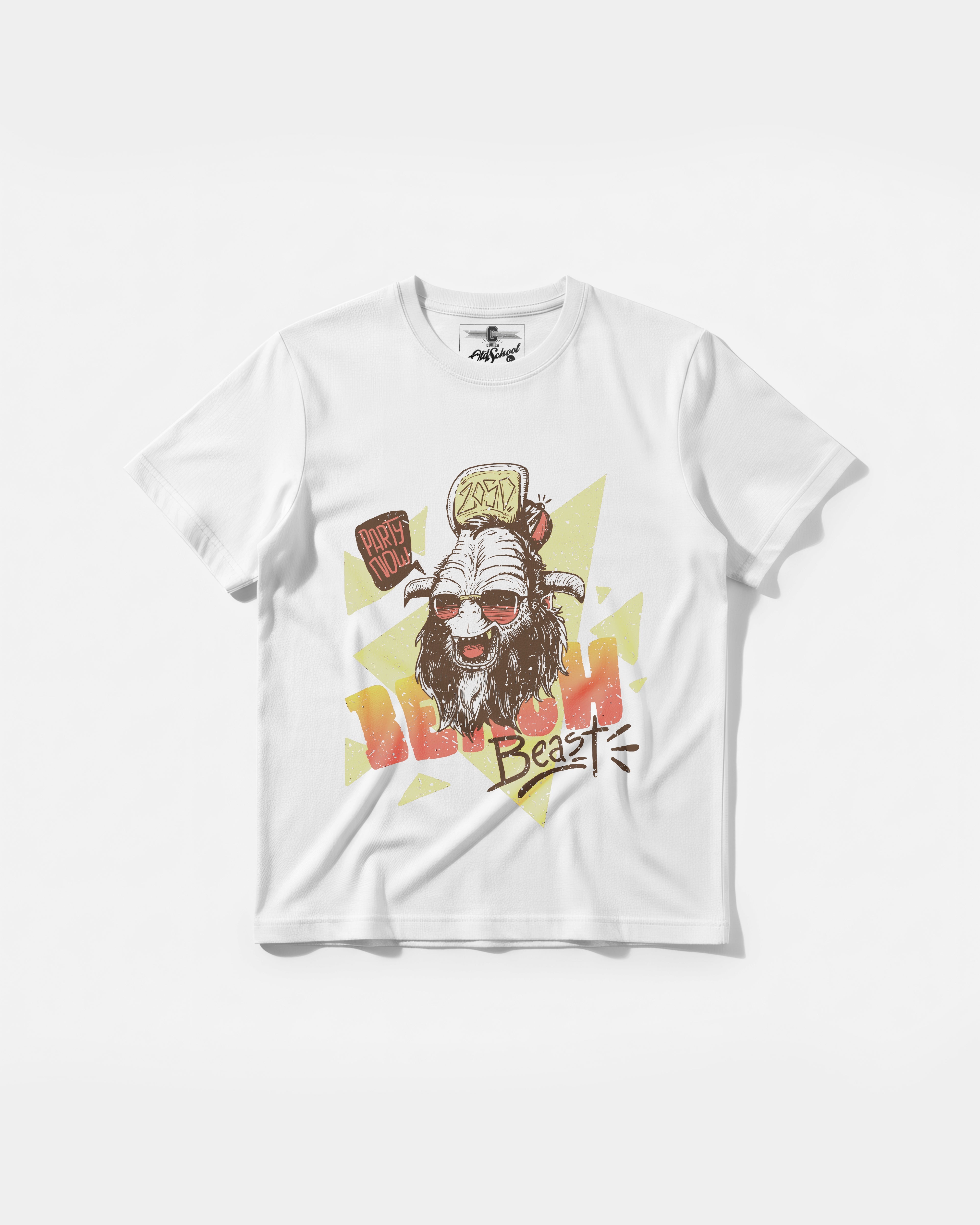 Camiseta Party Now Big Front Regular Basic
