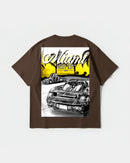 Camiseta Miami 1994 Back Oversize Basic Marron