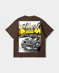 Camiseta Miami 1994 Back Oversize Basic Marron