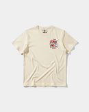 Camiseta Wasting Time 777 Big Front Regular Basic Beige
