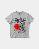 Camiseta Tequila Sunrise Big Front Regular Basic Gris