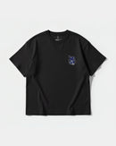 Camiseta Poseidon Pocket Front Oversize Basic Negro