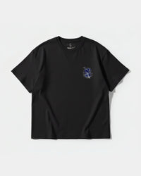 Camiseta Poseidon Pocket Front Oversize Basic Negro