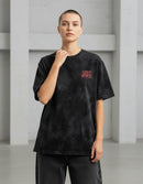Modelo mide 1,74m y usa talla M
