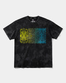 Camiseta Cubica Psychedelic Big Front Oversize Acid Negro