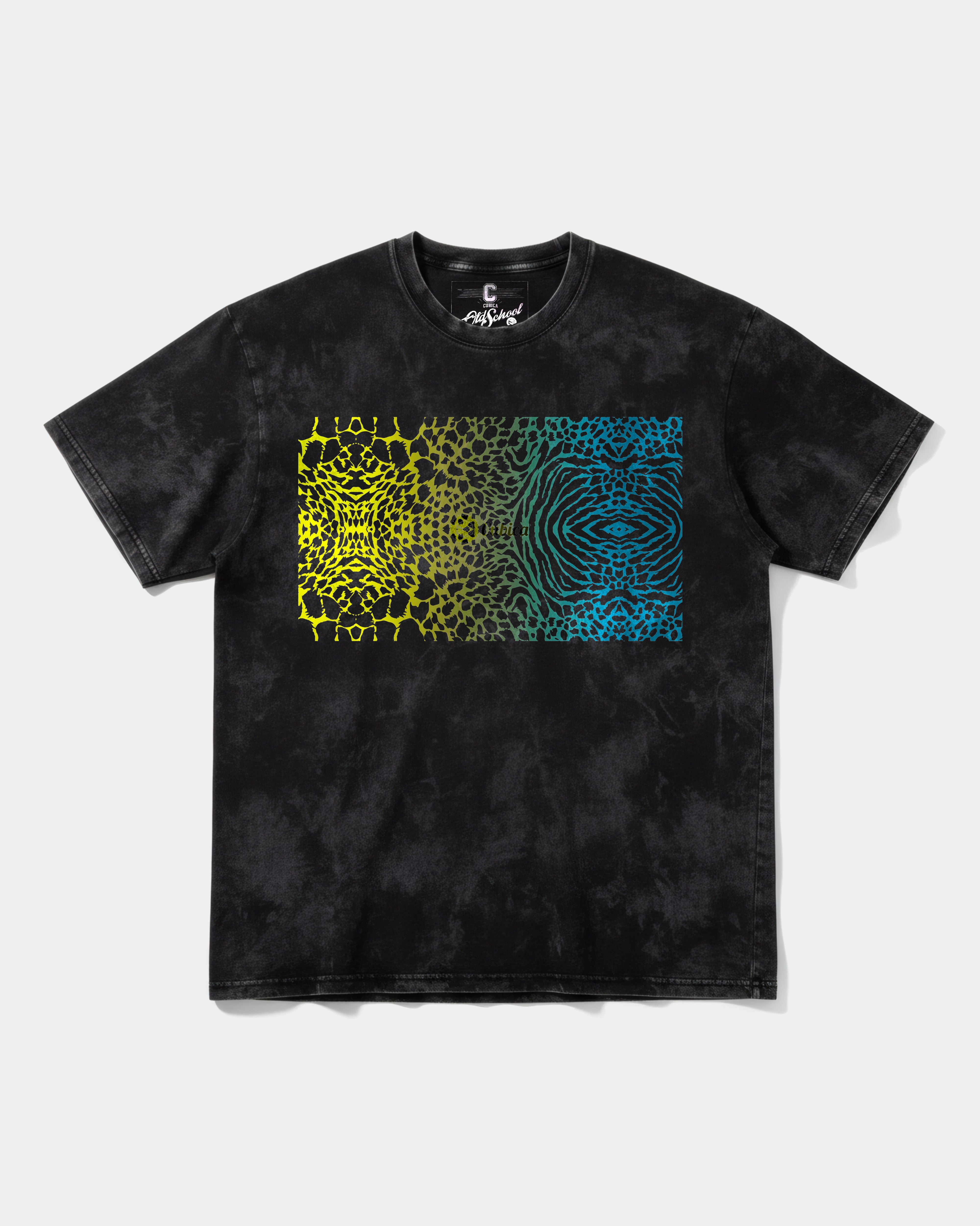 Camiseta Cubica Psychedelic Big Front Oversize Acid