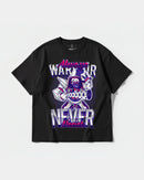 Camiseta Warrior Big Front Oversize Basic Negro