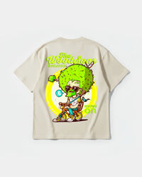 Camiseta The Woodsons Pocket Front Oversize Basic Beige