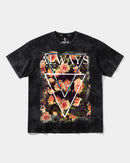 Camiseta Always Free Spirit Big Oversize Acid Negro