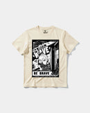 Camiseta Hero Of The Wave Big Front Regular Basic Beige