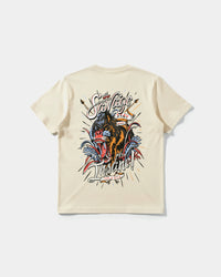 Camiseta The Savage Big Back Regular Basic Beige