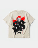 Camiseta Sick Soul Big Front Oversize Basic Beige