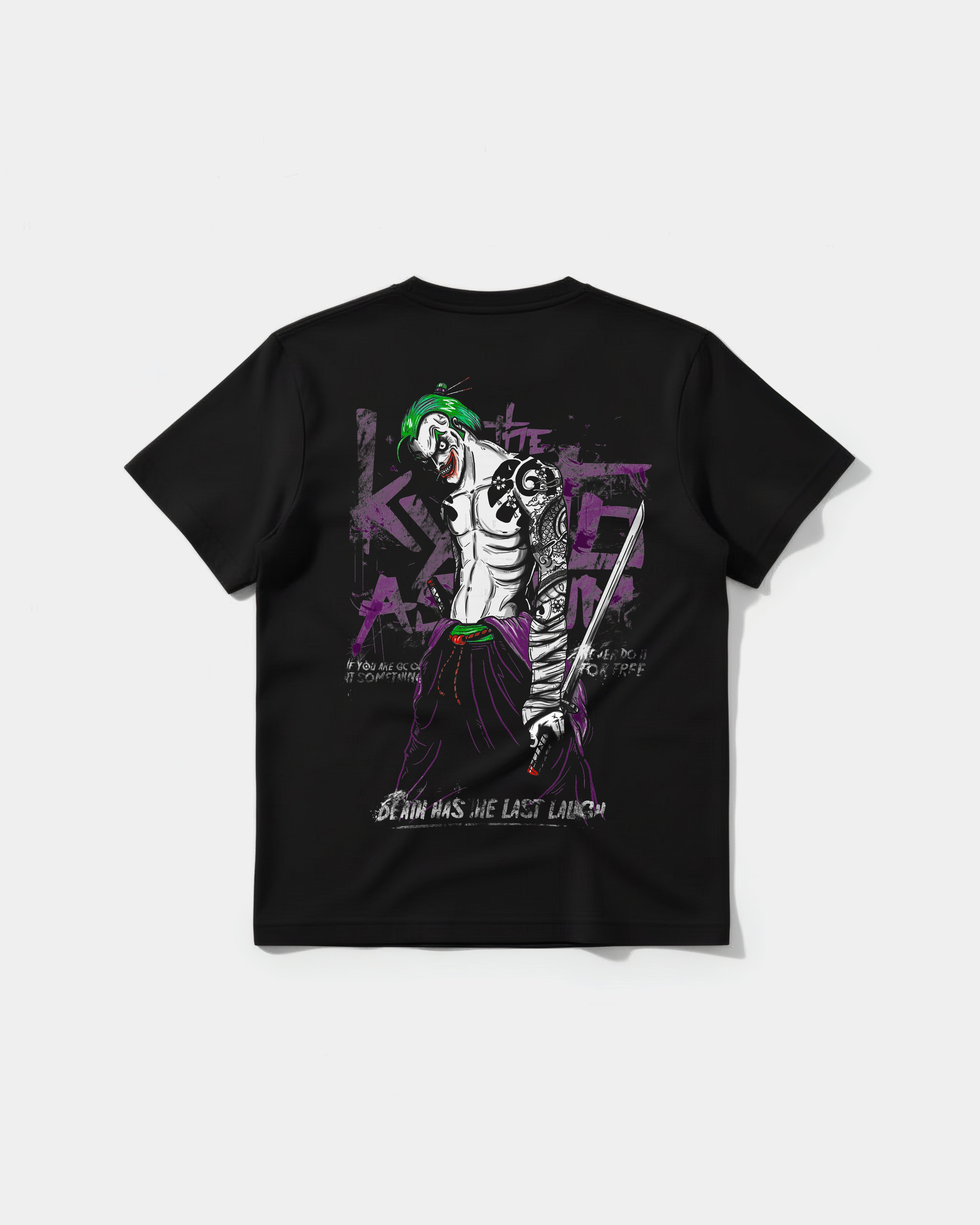Camiseta Joker Yakuza Big Back Regular Basic