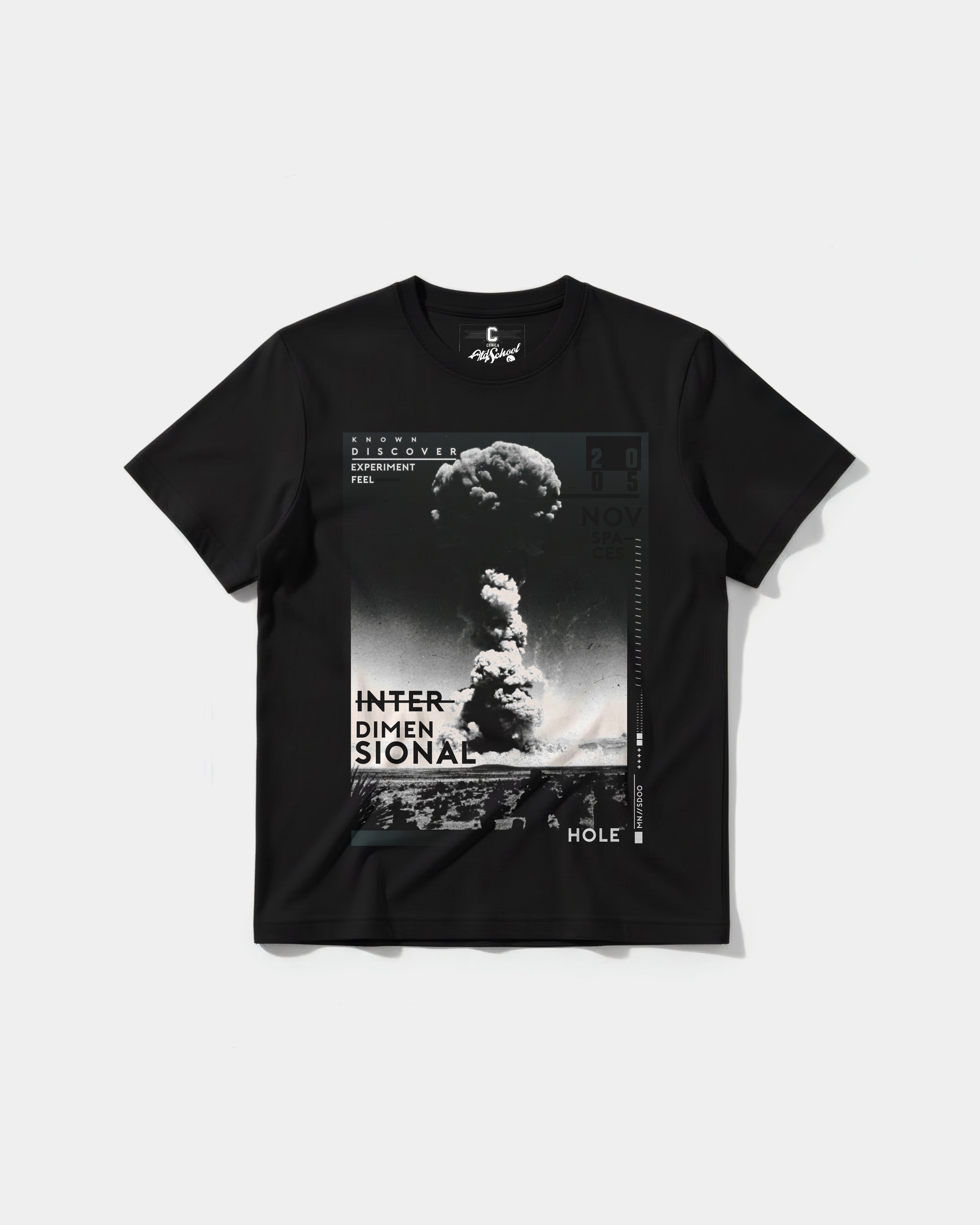 Camiseta Interdimensional Big Front Regular Basic