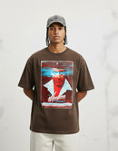 Modelo mide 1,82m y usa talla L
