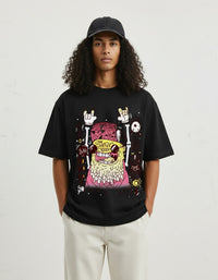 Modelo mide 1,83m y usa talla L