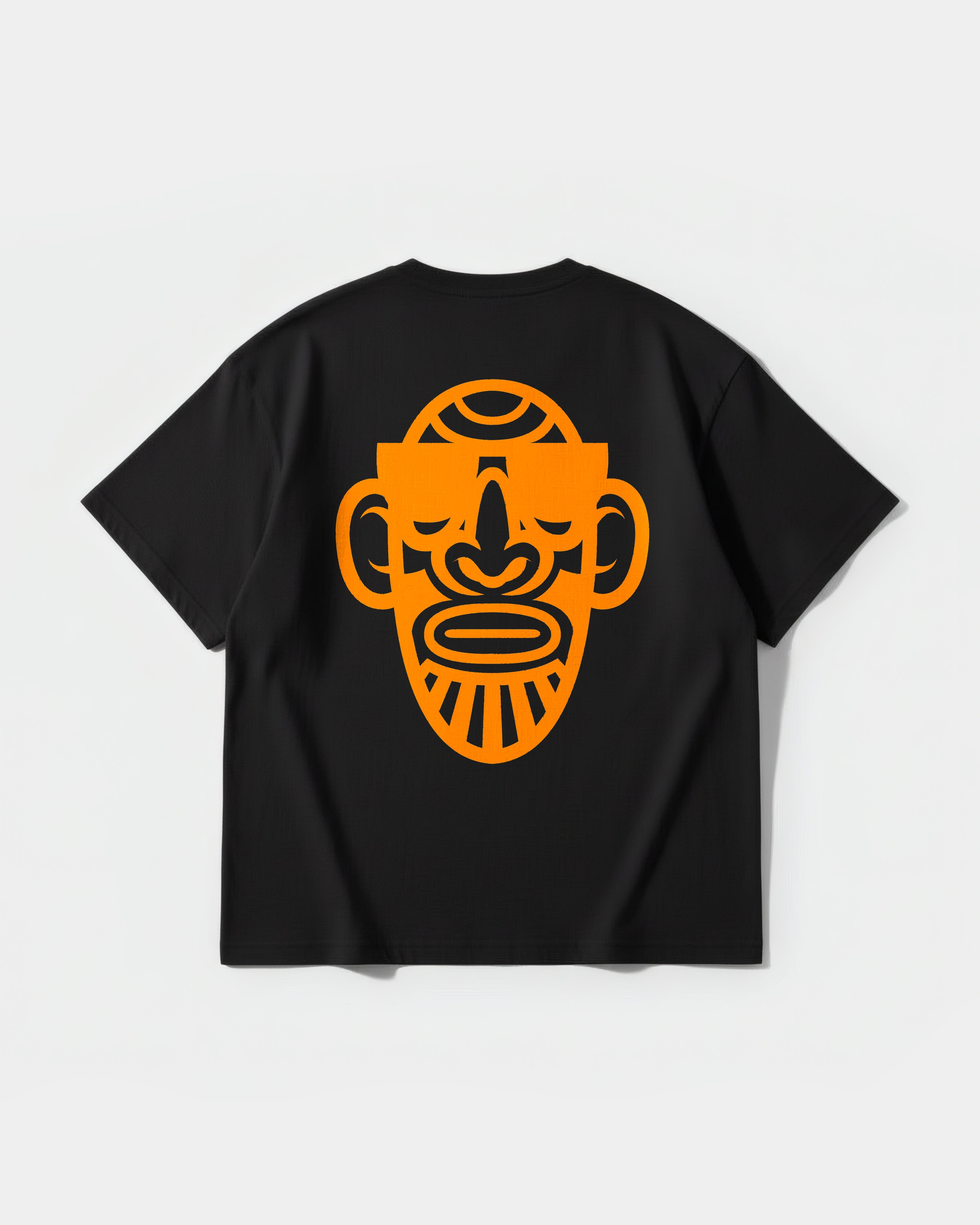 Camiseta Icono Africano Big Back Oversize Basic