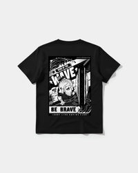 Camiseta Hero Of The Wave Big Back Regular Basic Negro
