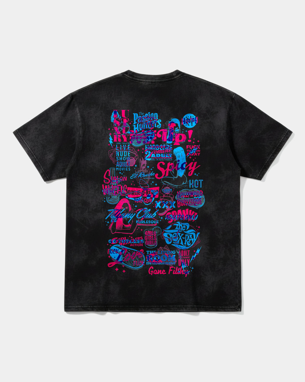 Spicy Girl Big Back Oversize Acid T-Shirt