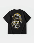 Camiseta Sea Soldier Big Back Oversize Basic Negro