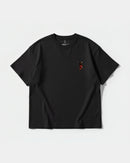 Camiseta Ungaunga Lengua Pocket Front Oversize Basic Negro