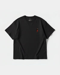 Camiseta Ungaunga Lengua Pocket Front Oversize Basic Negro