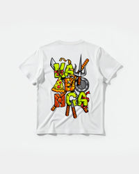 Camiseta Kawabonga Big Back Regular Basic Blanco