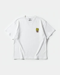 Camiseta Not For Chickens Pocket Front Oversize Basic Blanco