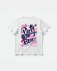 Camiseta Party Beach Big Back Regular Basic Blanco